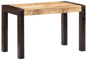 Jedálenský stôl 120x60x76 cm surový mangovníkový masív