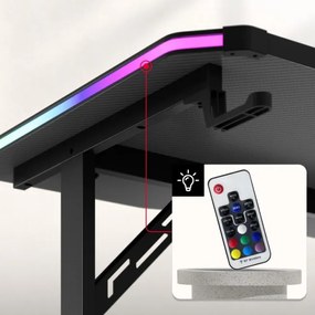 Herný stôl Hero 4.6 RGB Black