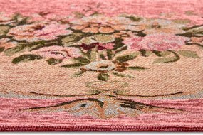 Hanse Home, AKCIA: 60x90 cm Kusový koberec Gobelin 105863 Pink Cream, ružová, obývacia izba