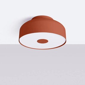 Oranžové stropné svietidlo ø 30 cm Blacko – Sollux