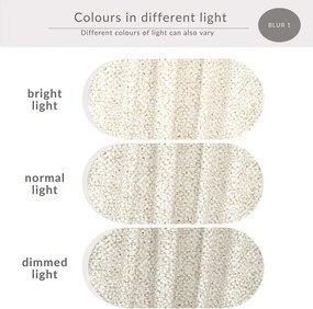 Krémovobiela čalúnená dvojlôžková posteľ s úložným priestorom s roštom 140x200 cm Maumere – Maison de Rêve