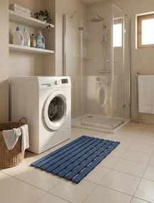 Kúpeľňová predložka modrá