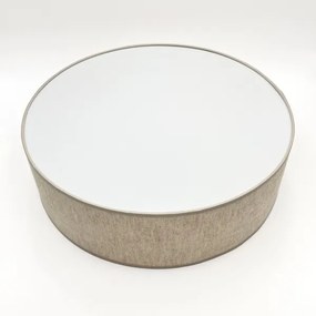 Stropné svietidlo SIRJA 2xE27/15W/230V, priemer 45 cm, béžové