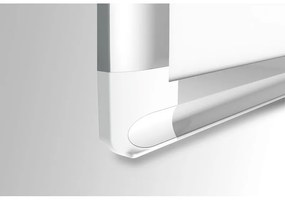 Bi-Office Biela popisovacia magnetická tabuľa na stenu LUX, 1200 x 900 mm
