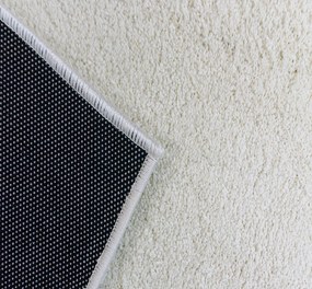 Koberec Oslo 7000 Cream – krémový shaggy obdĺžnikový koberec Rozmer: 80x150 cm