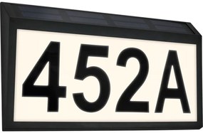 Briloner 3797015 - LED solárne domové číslo LED/0,5W/1,2 IP44