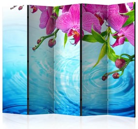 Artgeist Paraván - Orchids over Water II [Room Dividers]