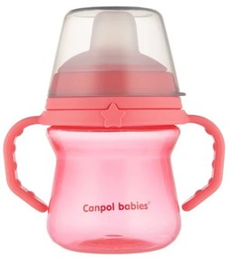 Canpol Babies Silikónový hrnček FirstCup 150ml, pink