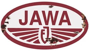 Ceduľa Jawa - logo old
