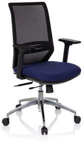 hjh Office Kancelárska stolička Profondo (čierna/modrá)  (100337180)