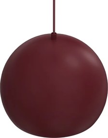 Luster na lanku SOOL 1xE27/15W/230V pr. 27 cm bordový