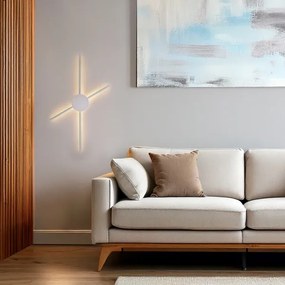 Brilagi - LED Nástenné svietidlo LUGO QUATTRO LED/16W/230V biela