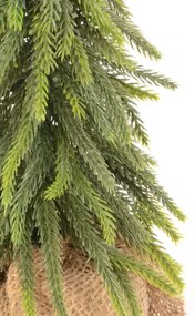 Malý umelý vianočný stromček PE prírodný 49cm