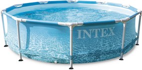 Intex | Bazén Florida 3,05x0,76 m bez príslušenstva - motív BEACHSIDE | 10340257