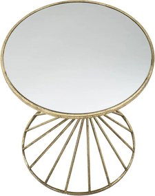 Odkladací stolík Hypnos 50 cm zlatý