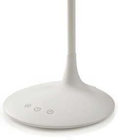 Nedis LTLG3M1WT4 - LED stmievateľná stolná lampa LED/6W/5V 2200 mAh biela