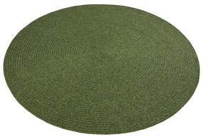 Zelený okrúhly vonkajší koberec ø 200 cm - NORTHRUGS