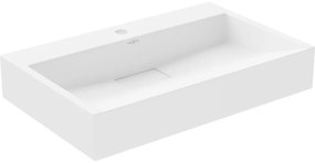 Mexen Ava, umývadlo na dosku z konglomerátu 60 x 38 cm, biela, 23016001