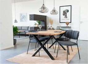 Jedálenský stôl s doskou z masívneho duba House Nordic Toulon, 140 x 95 cm