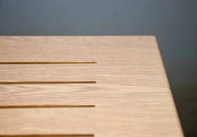 EXPERT WOOD antracit - gastro hliníkový stôl 90x90x75cm