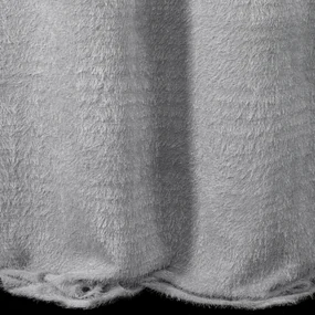 ZÁVES NA KRÚŽKOCH AGIS 140X250 CM STRIEBORNÁ
