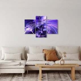 Obraz technické abstrakcie (90x60 cm)