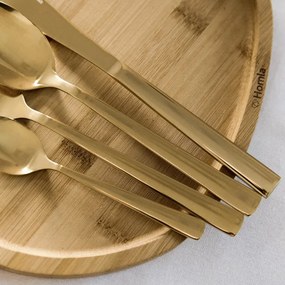 Súprava príborov FABRO zlatá 24 ks 890746