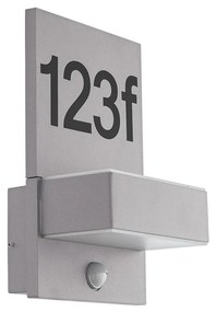 Eglo 97127 - LED domové číslo so senzorom ARDIANO 2xLED/5,6W/230V IP44 EG97127