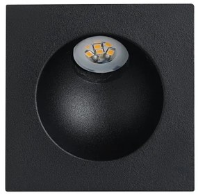 Eglo 900251 - LED Schodiskové svietidlo ZARATE LED/2W/230V 3000K čierna