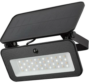 Rabalux 77160 vonkajšie nástenné solárne funkčné LED svietidlo Tarcal, 8W, IP65