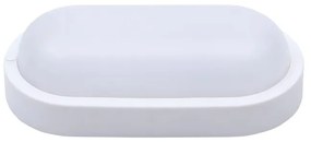 SOLIGHT LED vonkajšie prisadené svietidlo 13W/230V/910Lm/4000K/120°/IP54, oválne biele