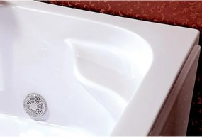 BPS-koupelny Hydromasážna vírivá vaňa Carmen 631L 180x120, ľavá