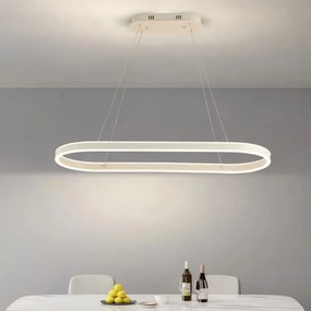 Brilagi - LED luster na lanku PONDIE LED/45W/230V 80x30 cm biela