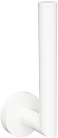 Sapho Sapho, X-ROUND WHITE držiak toaletného papiera rezervný, biela mat, XR701W