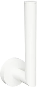 Sapho Sapho, X-ROUND WHITE držiak toaletného papiera rezervný, biela mat, XR701W