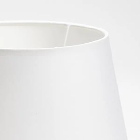 Náhradné tienidlo k stolnej lampe LORENZO E27 20x26 cm biela