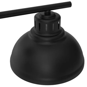 Nástenná lampa SVEN 1xE27/15W/230V čierna/zlatá