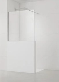 Sprchová zástěna SAT Walk-in 110x100 cm na nižšiu priečku SATBWIS110PR