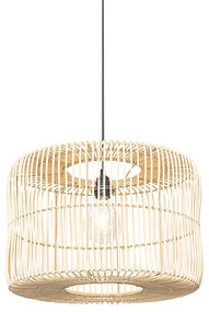 Orientálny závesný luster ratan 45 cm - Maud