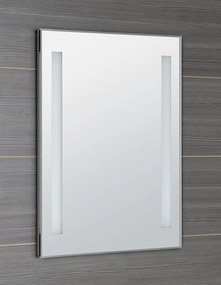 Aqualine Aqualine, LED podsvietené zrkadlo 60x80cm, gombíkový vypínač, ATH6