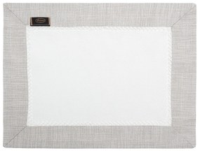 SADA 4 KS PRESTIERANIE NA STÔL EMMA 30X40 CM BIELY