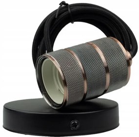 ECOLIGHT Stropné závesné svietidlo LOFT E27 - 2M - červená meď