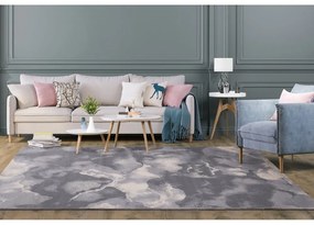 Sivý vlnený koberec 160x240 cm Cirrus – Agnella