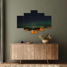 Obraz polárna žiara (150x105 cm)