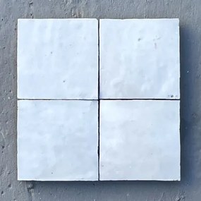 Originálne Zellige 10x10 cm | Farba biela | Z101 | Articima