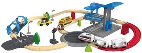 lupilu®  Drevená železničná súprava XL (City Express)  (100395090)