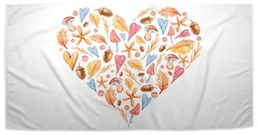 Sablio Uterák Jesenné srdce - 50x100 cm