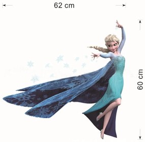 Samolepka Fanastick Queen And Snowflakes