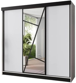 Skriňa Vena 250 biely + biely