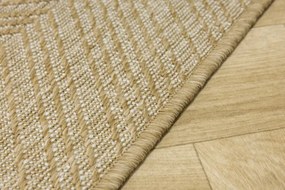 Obojstranný koberec 206139/10810 béžový / krémový